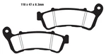 Brake Pads, Ebc Type EPFA388HH Sintered Metal For Honda & Suzuki. Fixed Price $77.12.