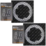Niche Front Brake Rotor Pad Kit For Bmw 34118534183 34118526566 Semi Metallic. Fixed Price $88.95.