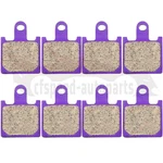 Carbon Fiber Brake Pads Kit Front For 2009 10 11 2012 Kawasaki ZX600R Ninja ZX6R. Fixed Price $12.87.