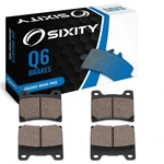 Front Organic Brake Pads 1985-1986 Yamaha VMX1200 V-max Set Full Kit Nc Wr. Fixed Price $15.40.
