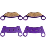 Pair Carbon Fiber Brake Pads For Polaris Mxr Outlaw 450 525 2009-2010. Fixed Price $10.53.