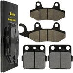 Caltric Front And Rear Brake Pads For Kawasaki KLX140L 2008-2026. Fixed Price $13.00.