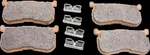 Ebc 41300033 FA641/4HH Double Sintered Rear Brake Pads Harley Trike Flrt 14-17. Fixed Price $81.95.