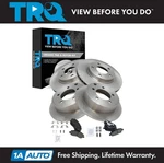 Trq Front & Rear Brake Pad Rotor Kit Ceramic For 2008-2016 Mitsubishi Lancer. Fixed Price $159.95.