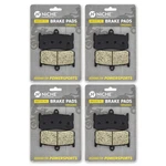 Brake Pad Set For Triumph Daytona 675 T2021221 Front Left Right Organic 4 Pack. Fixed Price $27.95.