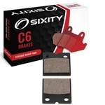 Rear Ceramic Brake Pads 1988-1993 Bmw K1 Set Full Kit 16 Valve Non Abs Tu. Fixed Price $13.44.