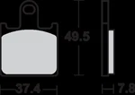 Sbs 838HS Brake Pads. Fixed Price $65.45.