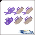 3 Pair Brake Pads For Bombardier 4X4 Quest 650 02-04 Carbon Fiber. Fixed Price $15.81.