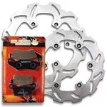 Front+rear High Quality Brake Disc Rotor+pads For Suzuki RM125 RM250 1996-1998. Fixed Price $86.75.