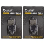 Niche Brake Pad Set For Kawasaki Ninja ZX6R ZX14R Z1000 Front Organic 2 Pack. Fixed Price $15.95.