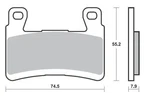 Sbs Dual Carbon Race Brake Pads Front #894DC Kawasaki Ninja ZX-6R 2013-2016. Fixed Price $60.95.