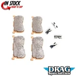 Drag Specialties Sintered Metal Rear Brake Pads For Harley Trikes 14-18. Fixed Price $45.15.