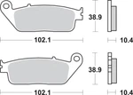 Sbs Sintered Brake Pads 654LS. Fixed Price $54.95.