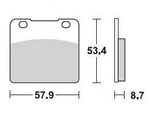 Braking Brake Pads #680SM1 For Suzuki/kawasaki. Fixed Price $28.27.