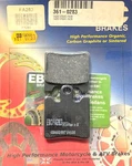 *nos* Front Organic Brake Pads Ebc FA283. Fixed Price $13.95.