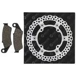Niche Brake Rotor Pad Kit Kawasaki 43082-1172 Front Left Semi Metallic. Fixed Price $72.95.