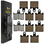 Front & Rear Brake Pads For Kawasaki Ninja ZX-14 ZX1400 ZZR1400 Abs 2006-11. Fixed Price $22.00.