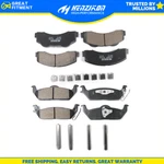 Front & Rear Ceramic Brake Pads W/hardware 2010 2011 Ford F150. Fixed Price $37.90.
