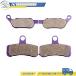 Brake Pads 2 Pair + For Harley-davidson Fat Bob Fxdf Dyna 08-14 Carbon Fiber. Fixed Price $17.96.