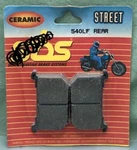 Sbs 540LF Rear Ceramic Street Brake Pad Set New Genuine. Fixed Price $24.74.