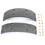 V-twin Manufacturing Rear Brake Shoe Lining W/rivets 41808-63. Fixed Price $16.08.