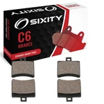 Sixity Ceramic Brake Pads FA298 Front + Rear Replacement Kit Full Qc. Fixed Price $19.02.