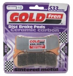 Goldfren S33 Brake Pads Front For Fte Caliper 6 Piston Radial Supermoto. Fixed Price $18.73.