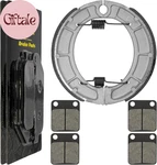 Front & Rear Brake Pads Shoes Compatible With Yamaha Bear Tracker YFM250. Fixed Price $39.57.