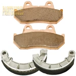 Front Rear Sintered Brake Pads Shoes For Honda Vt 700 C Shadow 1986 1987. Fixed Price $22.00.