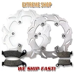 Front + Rear Brake Disc Rotor Pads For Suzuki Rm 125 & 250 (1996-1998) New. Fixed Price $66.24.