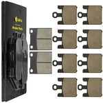 Caltric Front & Rear Brake Pads For Kawasaki ZX12R ZX-12R Ninja ZX1200 2004 2005. Fixed Price $39.82.