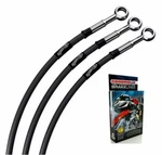 Kawasaki W650 03-04 Classic Black Stainless Std Front Brake Lines. Fixed Price $53.94.