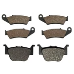 Front & Rear Semi-metallic Brake Pads For Honda TRX450R TRX450ER 2004-2014. Fixed Price $19.95.