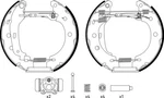 Mintex Rear Brake Shoe Set Kit Pro With Wheel Cylinder Adjuster MSP145. Fixed Price $77.39.