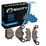 Front + Rear Organic Brake Pads 1997-2009 Kawasaki EX500 Ninja 500R Set Full. Fixed Price $15.62.