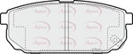 Apec PAD1331 Rear Brake Set Fits Kia Sorento. Fixed Price $50.09.