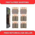Caltric Brake Pads For Yamaha YFM350 Warrior Front Rear 1984-2004. Fixed Price $51.33.