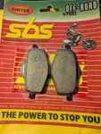 Sbs 575SI Off Road Sintered Brake Pads 80'-96' Yamaha FA101-R. Fixed Price $10.99.