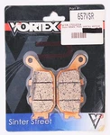 Vortex Sinter Street Brake Pad Set - 657VSR Part Number 17212214. Fixed Price $50.40.