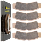 Sintered Front Brake Pads For Kawasaki Teryx Krx KRF1000 2020-25 43082-0196. Fixed Price $40.00.