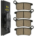 Caltric Front And Rear Brake Pads For Ktm 2009-2020 / Sxs 2012-13. Fixed Price $14.56.