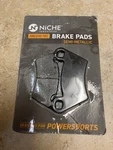 Niche Industries K-PAD-0001 Semi-metallic Motorcycle Brake Pads New. Fixed Price $17.95.