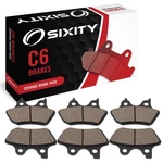 Front + Rear Ceramic Brake Pads 2000-2006 Harley Davidson Flhri Road King En. Fixed Price $24.65.