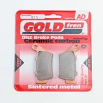 Brake Pads Sintered Goldfren AD-023 Rear (ebc Equiv FA208X FA213HH). Fixed Price $26.50.