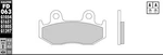 Semi-metallic Compound Brake Pads Galfer FD063G1054. Fixed Price $17.95.