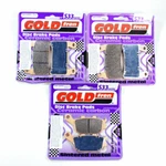 Brake Pad Set For Front + Rear Goldfren S33-134/S33-021 Ebc FA296/FA174. Fixed Price $79.97.