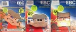 Ebc Sv Severe Duty Front & Rear Brake Pad Set For 06-15 Yamaha YFM700 Raptor. Fixed Price $131.79.
