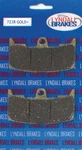 Lyndall Racing Gold Brake Pads 7228-GPLUS. Fixed Price $70.95.