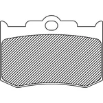 Drag Specialties Organic Brake Pads 1720-0208. Fixed Price $29.99.