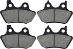 Ahl Semi-metallic Front & Rear Brake Pads Set For Softail Flstci/flstc Heritage. Fixed Price $34.99.